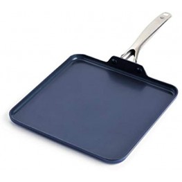 Blue Diamond Cookware Toxin Free Healthy Ceramic Nonstick Griddle Pan 11"