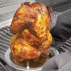 CHXIHome Canister Chicken Roaster Vegetables Beer Chicken Chicken Holder Roasting Pan Roaster Rack Stainless Steel Chicken Roaster Rack Beer Can
