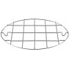 TamBee 9.8x6.7 Inch Oval Roasting Cooling Rack 304 Stainless Steel Baking Broiling Rack Cookware 0.8 Inch heigh Thick Version 2PCS