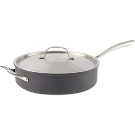 Cuisinart GG33-30H GreenGourmet Hard-Anodized Nonstick 5-1 2-Quart Saute Pan with Helper Handle and Cover