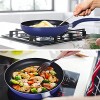 Retezoo Non-Stick Fry Pan Set,Cookware Induction Skillet Set for Kitchen 2 Piece 8 and 10.4 Cooking Pan Dishwasher Safe,PFOA Free Blue