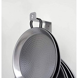 Castevia Wall-Mounted Paella Pans and Paella Gas Burner Windshield Hanger