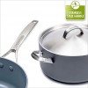 Green Pan 8Qt Covered Stockpot