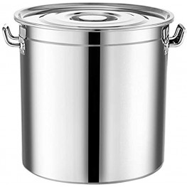 Mophorn Brew kettle Stockpot with Lid Stainless Steel Bot Brewing Home Brewing for Beer Brewing Maple Syrup Stainless Steel Stock Pot Cookware 180 Quart