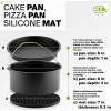 PerfeCome Set fits Instant Pot Accessories 6-8qt Ninja Foodi Emeril & Other Pressure Cookers Steamer Basket Round 8 inch Cake Pan for Baking x 2 & more