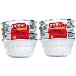 Pyrex 6-Ounce Custard Cups Set of 4 2