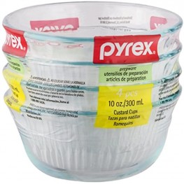 Pyrex Bakeware 10-Ounce Custard Cups Dessert Dish Set of 4