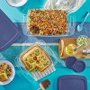 Pyrex Grab Glass Bakeware and Food Storage Set 8-Piece Clear