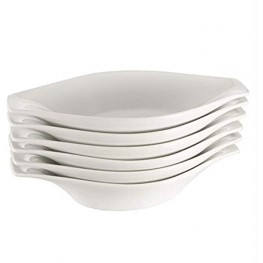 Oval Au Gratin Baking Dishes Rarebit Fine White Porcelain 10 Inches EXTRA DEEP Set Of 6 10" 6 PACK