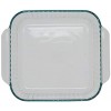 Pyrex 222-SC Sculpted 8in Clear Glass Baking Dish