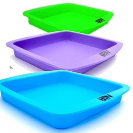 Wax Deep Dish Container Tray Bulk Set of 3 Assorted Colors