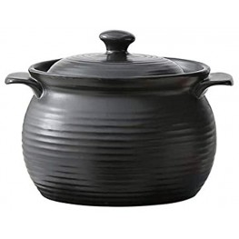 Japanese Clay Pot Hot Pot Clay Pots Earthenware Clay Pot Heat-Resistant Ceramics Simmered Or Stewed.-1.5L