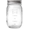 Single Jarden Ball Regular Mouth 16-Ounces Mason Jar with Lid and Band 1-jar