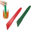 DGBRSM 2pcs Bubble Popper for Canning Kit Canning Supplies Bubble Measurer Canning Tools Potato Masher Canning Accessories Red and Green