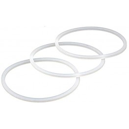 County Line Kitchen Flip Cap Lid Replacement Seals Wide Mouth 3 Pack