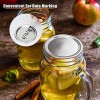 Mason Jar Lids,70mm Regular Mouth Canning Lids Lids for Mason Jar Canning Lids Food Grade Material Split-Type Lids with Silicone Seals Rings 2.75in Lids 70mm Regular Mouth148pcs