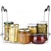 Stainless Steel Canning Rack with Tongs 11 1 2 Canning Rack. Canning Rack for Hot Water Canner Strong and Sturdy. Holds 7 Pint or 6 Quart Jars