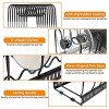 Pot Organizer Rack for Cabinet -Expandable Pots and Pans Organizer Pot Holder Rack Fit for Kitchen Counter and Cabinet Pot Pan Lid Rack Bakeware Organizer Rack Holder with 10 Adjustable Compartments