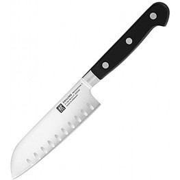 Zwilling  J.A. Henckels Professional S Chinese Chef Knife Santoku Knife 5 Inch,Stainless Steel Black