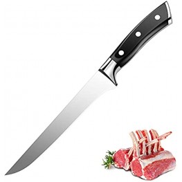 Boning Knife 6-inch Flexible Fillet Knife German Stainless Steel Kitchen Knives for Meat Fish Poultry Chicken with Ergonomic Handle
