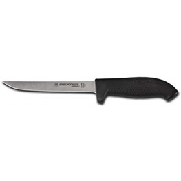 Dexter-Russell SOFGRIP 6" Narrow Boning Knife Black Handle 6"