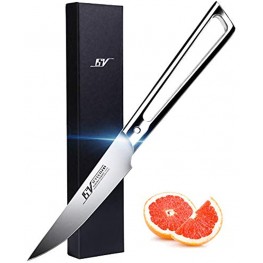 Kitchen Paring Knife High Carbon German 1.4116 Stainless Steel Fruit Peeling Kitchen Knife with Ergonomic Hollow Stainless Steel Handle AURORA Series 3.5'' …