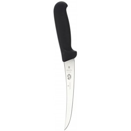Victorinox 5" Boning Knife Narrow Blade Flexible Black Fibrox Handle 5.6413.12