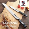 Bread Knife STEINBRÜCKE Serrated Bread Knife 10 Inch Sharp Bread Slicing Knife Forged of High Carbon German Steel Bread Cutter with Wavy Edge for Homemade Baking Cake and Crusty Bread