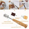 Bread Lame With Wooden Handle-Bread Bakers Lame-Dough Making Slasher Scoring Tools Dough Scraper-Scoring Knife-Bread Lame Razor Blades -Bread Slashing Tool-Dough Making Razor Cutter
