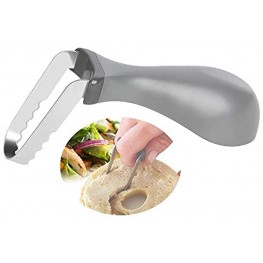 Bread Scooper,Bagel Scooper with Comfortably Grip to Make Room or Serrate Edge for Bread,Bagel.Quick&Easy