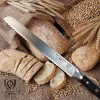 DALSTRONG Serrated Bread Knife 10.25 Shogun Series Damascus Japanese AUS-10V Super Steel Sheath Included