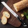 Jupswan Bread Knife 8 Inch Bagel Knife for Homemade Bread Cutting Cake Knives High Carbon Stainless Steel Bread Knives