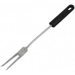Chef Craft Basic Stainless Steel Meat Cooking Fork 11.5 inch Black