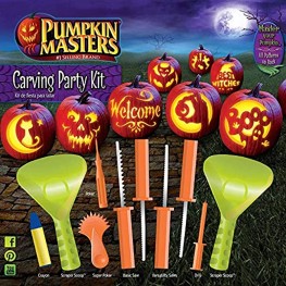 Pumpkin Masters Halloween Pumpkin Party Carving kit 12 patterns