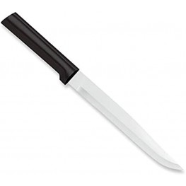 Rada Cutlery Slicing Knife – Stainless Steel Blade With Black Steel Resin Handle Made in USA 11-3 8 Inches