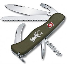 Victorinox Hunter Green Olive Swiss Army Pocket Knife 111 mm 12 Tools