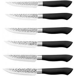 Cuisinart C77PP-6PSK Classic Artisan Collection 6-pc Steak Knife Set Black