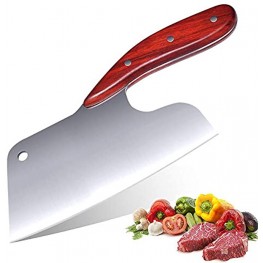 Promithi Effort Saving Kitchen Knife Japanese High Stainless Steel Break through Physics Design Stainless Steel Full tang Sharp Blade and Chopper Cleaver Butcher Meat Vegetable Cutting Slicing Knife