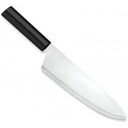 Rada Cutlery French Chef Knife Stainless Steel Blade Resin Made in USA 13 Inch Black Handle