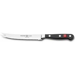 Wusthof Classic Tomato Knife One Size Black Stainless Steel