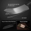 YOLEYA Japanese Chef's Knife 7 Knife Plastic Handle Full Tang Kitchen Knife German High-Carbon Stainless Steel Professional Knife Anti Rust