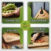 Cookgen Extra Large Bamboo Cutting Board With Juice Groove XL 18 x 12.5 Organic Wooden Cutting Boards for Kitchen Large Cutting Board For Meat & Vegetables Charcuterie Board With Built-in Handles