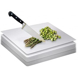 Crown 50 Count Premium Quality Disposable Cutting Boards ~ 10 Inch X 13.5 Inch Reusable Disposable Sheets For Kitchen And Commercial Use ~ Patent Pending ~ Recyclable Disposable Cutting Board Sheets