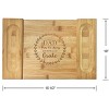 Dad Gifts Dad Christmas Gifts Dad Bamboo Cheese Board Xmas Gift for Father from Daughter Son Kids Best Birthday Presents Ideas for Papa Step Dad Grandpa Regalos de Navidad para Abuelo