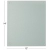 Farberware Glass Utility Cutting Board 12 x 14 Clear