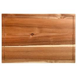 Kenmore Kenosha Wood Cutting Board 24x16 Acacia