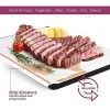 Large Cutting Board with Juice Groove 17.75 Plastic Kitchen Chopping Board for Meat Cheese and Vegetables Heavy Duty Serving Tray