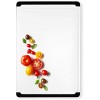 Large Cutting Board with Juice Groove 17.75 Plastic Kitchen Chopping Board for Meat Cheese and Vegetables Heavy Duty Serving Tray