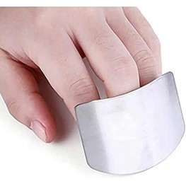 ACOODE Finger Guard For Cutting Kitchen Tool Finger Guard Stainless Steel Finger Protector Avoid Hurting When Slicing and Dicing Kitchen Safe Chop Cut Tool