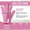 TruChef Kids Cut Resistant Gloves Ages 4-8 Maximum Kids Cooking Protection. Safe Hands from Real Kitchen Knives and Tools. Perfect for Oyster Shucking and Whittling.